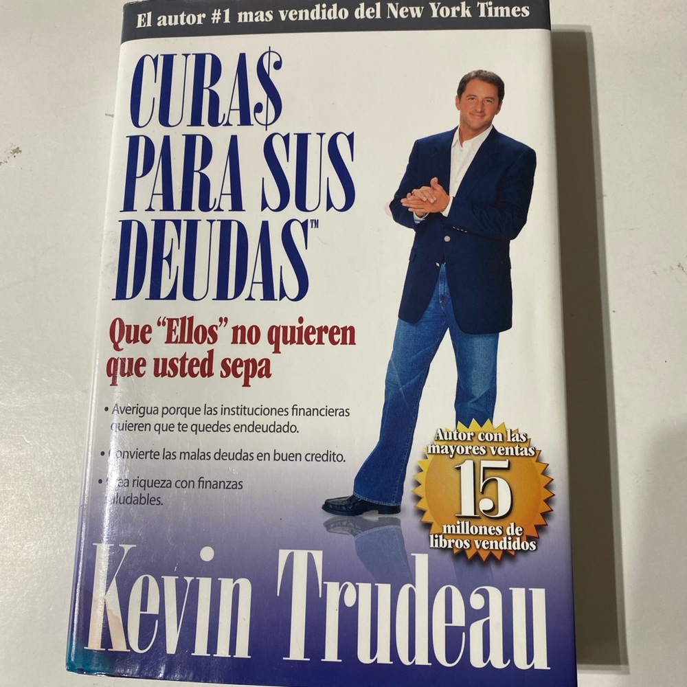 Curas Para Sus Deudas Book by Kevin Trudeau